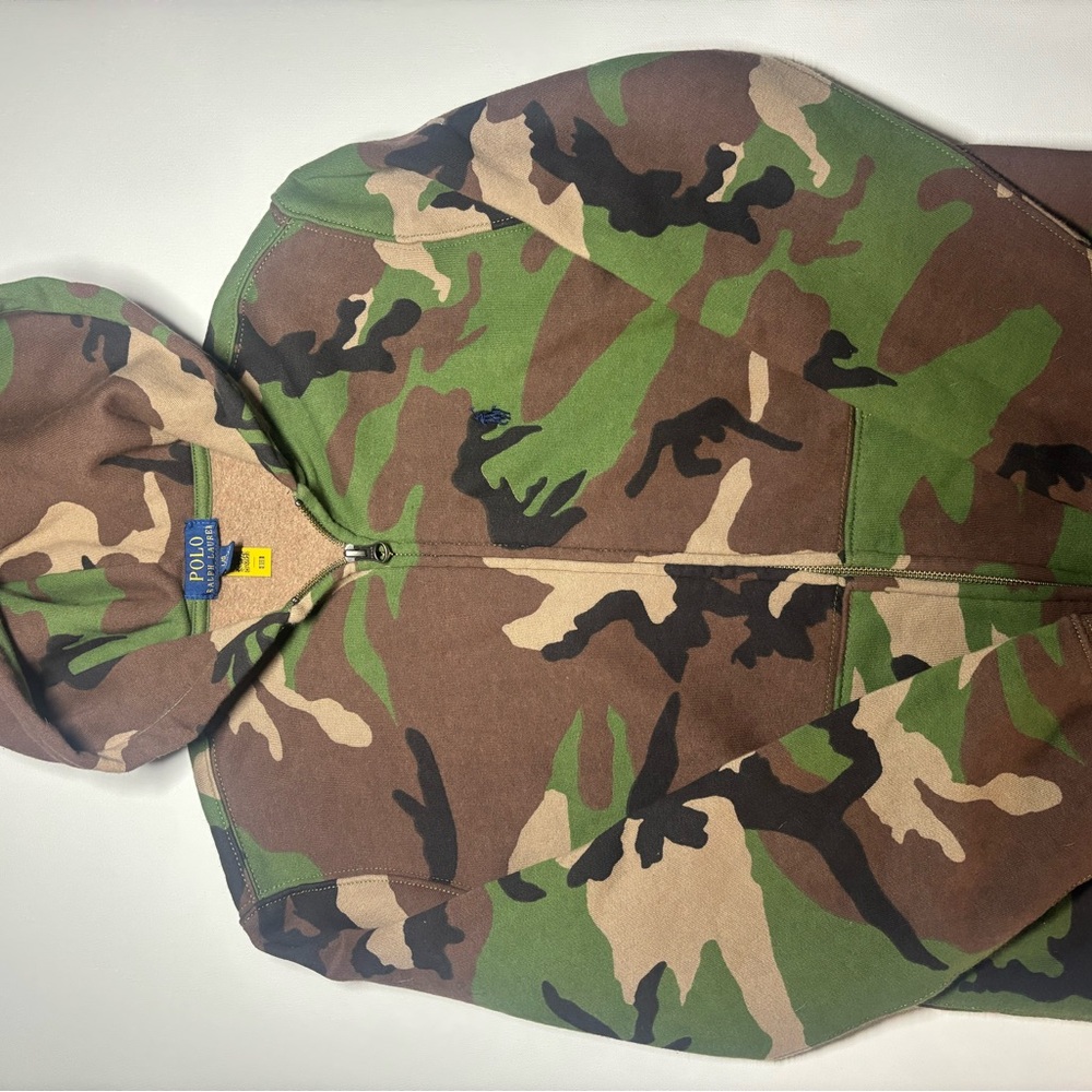 Polo by Ralph Lauren Kids Camouflage Jacket - Green and Brown
